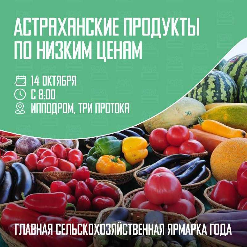 Астраханцев приглашают на Агрофестиваль