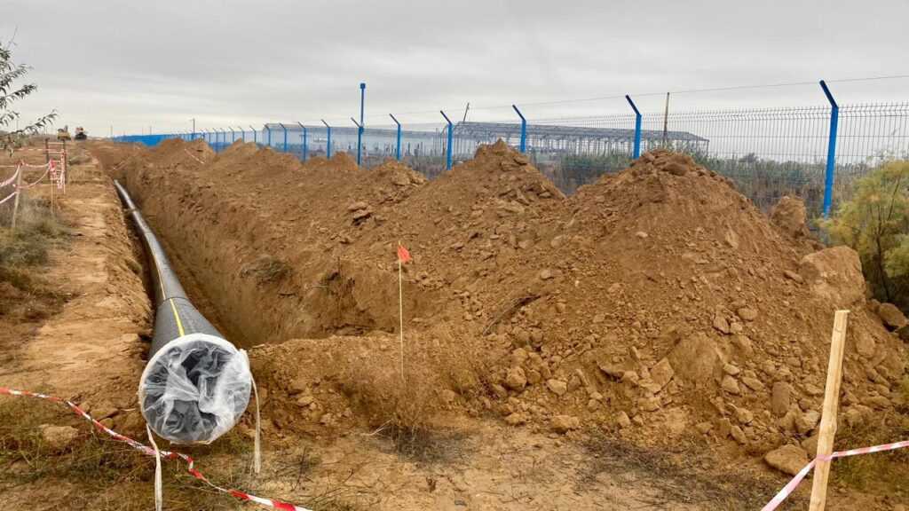 В ОЭЗ «Лотос» под Астраханью начались работы по газификации