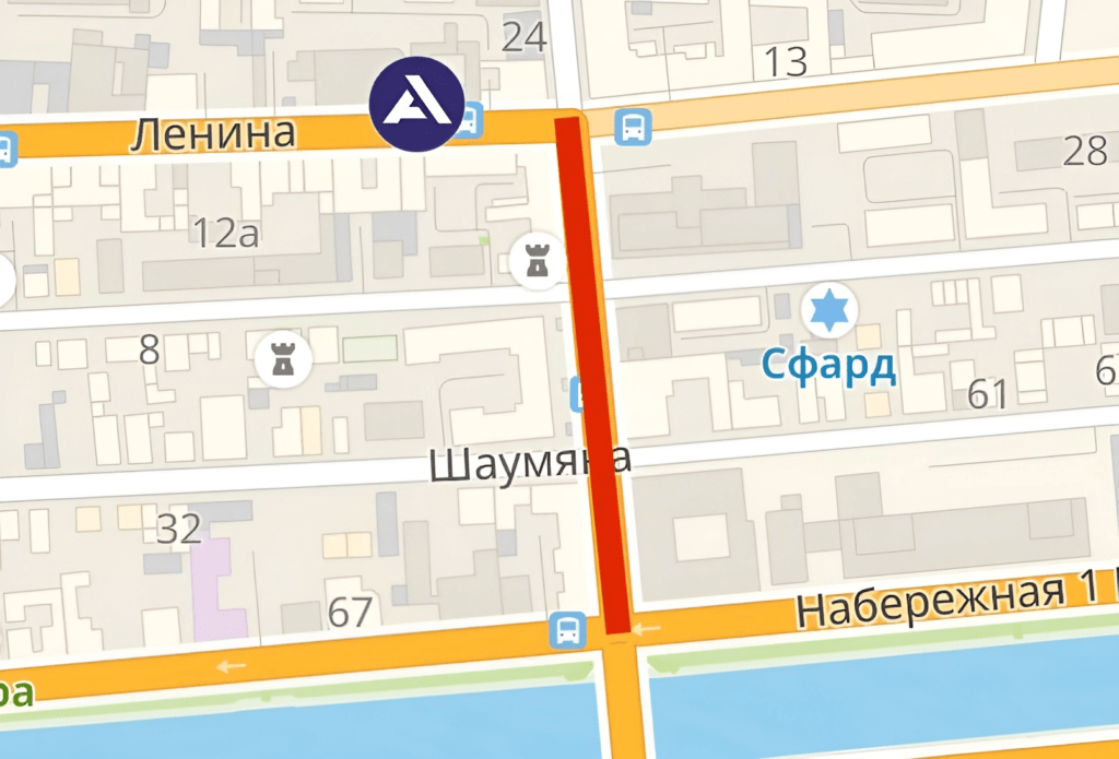 Движение по одной из астраханских улиц станет двусторонним Движение по одной из астраханских улиц станет двусторонним