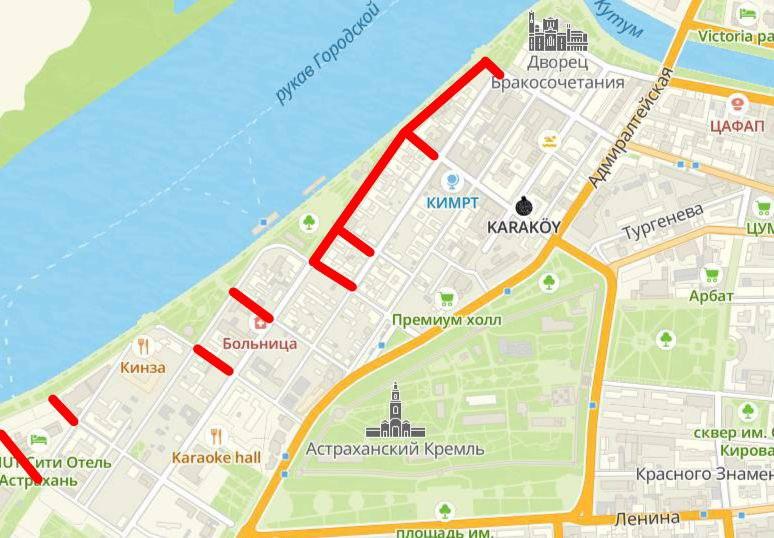 Из-за празднования Дня Победы на многих улицах Астрахани ограничат движение — фото 3