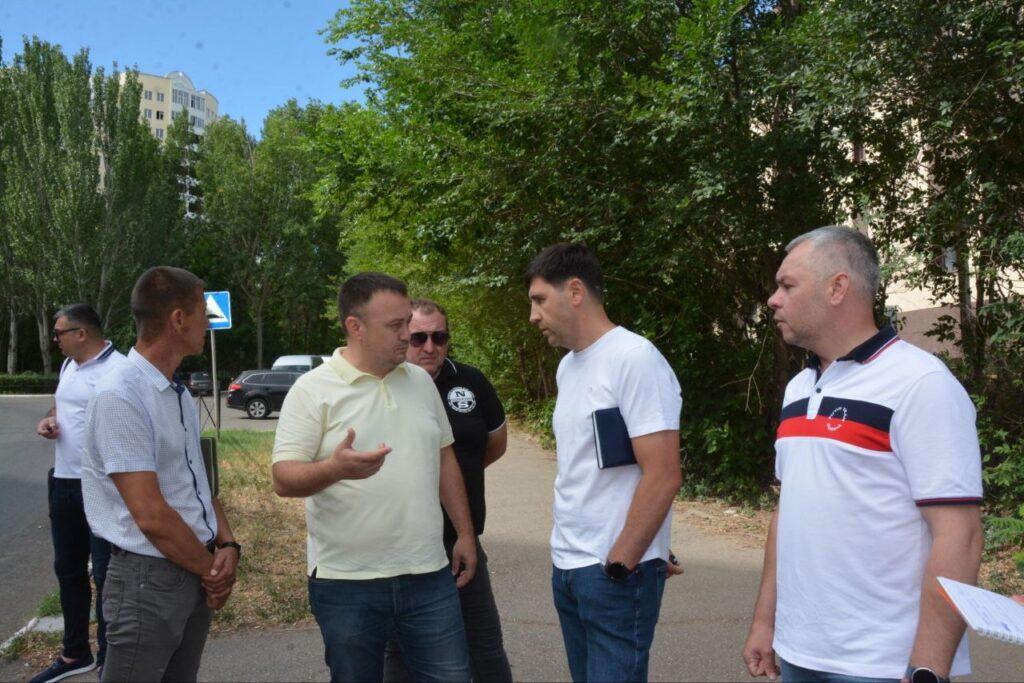 По Ленинскому району Астрахани совершил инспекционную поездку врио главы города
