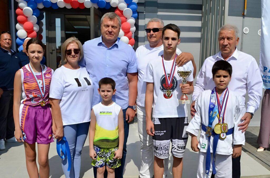 В Астраханской области активно строят новые спорткомплексы