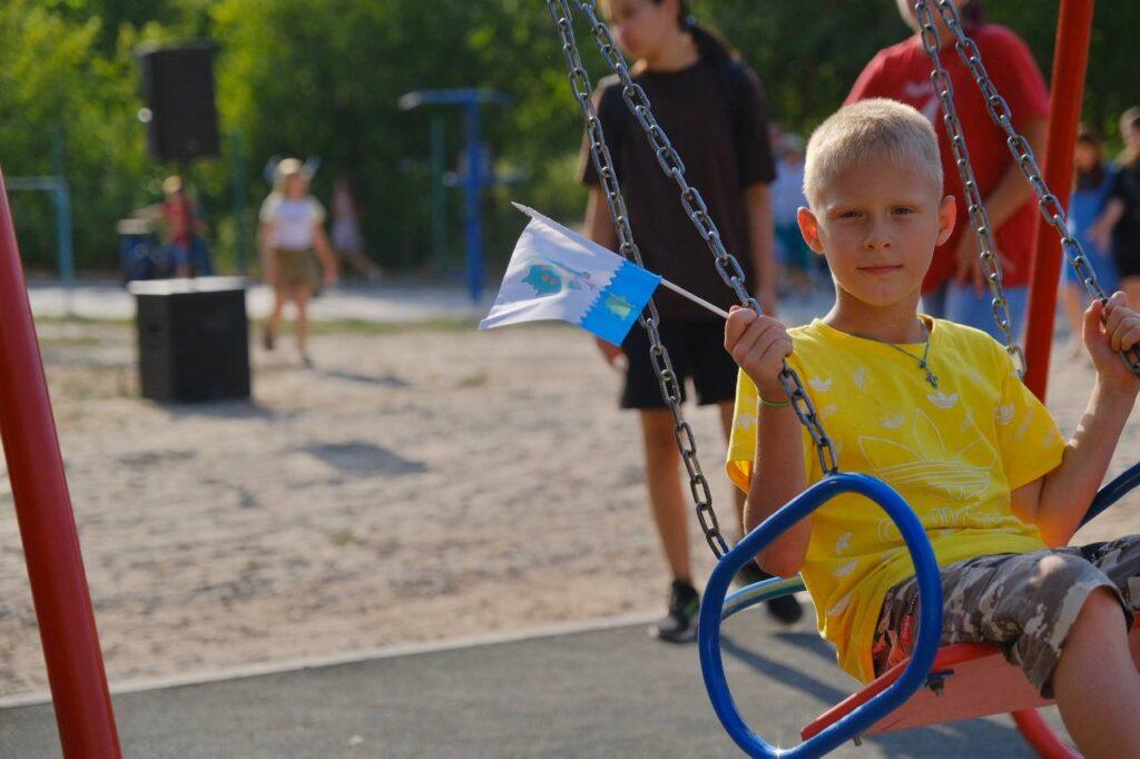 В Астраханском селе появилось новое игровое пространство — фото 2