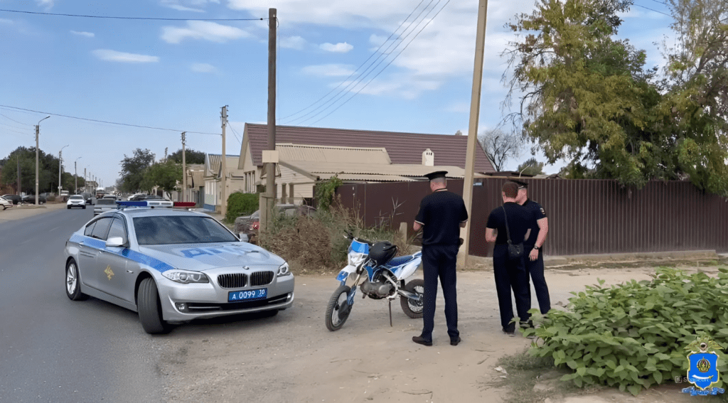 В Астрахани провели рейд по школьникам-мотоциклистам