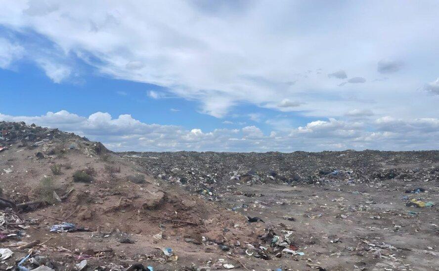Росприроднадзор проверил постоянно тлеющую астраханскую свалку