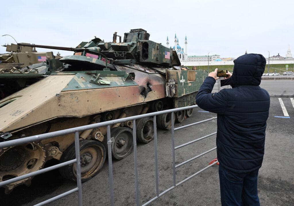 Сегодня в Астрахани стартует выставка трофейной техники НАТО