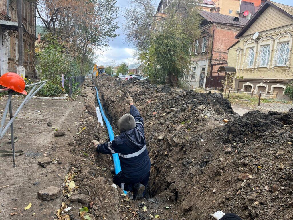 Водопровод в переулке Березовский в Астрахани заменят до укладки асфальта — фото 1