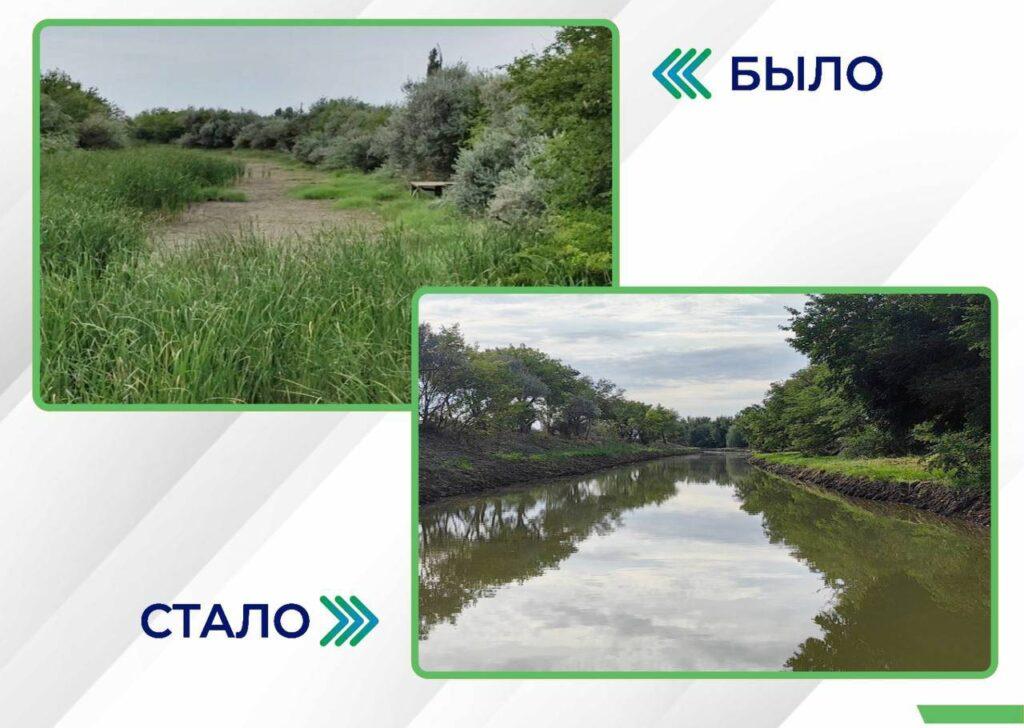 В Астраханской области продолжают расчищать важные водоемы — фото 1