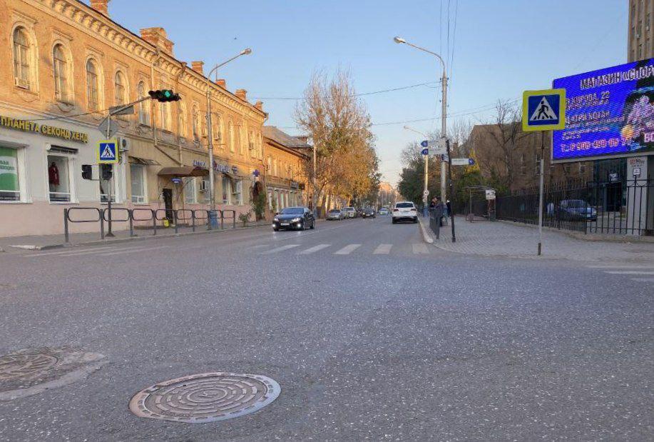 Улицу в центре Астрахани на несколько месяцев перекроют для реконструкции ливневки