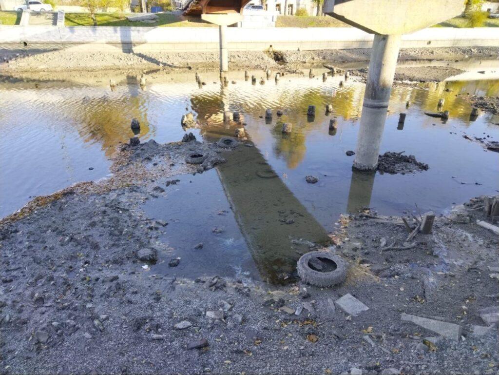 Главу Астрахани неприятно удивило количество мусора в городских каналах — фото 1