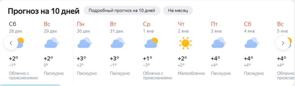 Какой погоды стоит ждать астраханцам в Новый год — фото 1