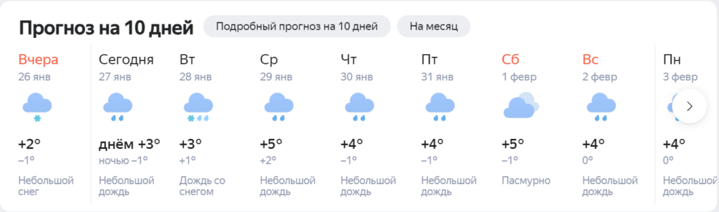 В Астрахани ожидается неделя дождей и тумана — фото 2