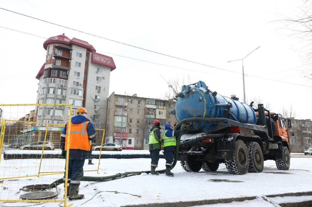 В одном из астраханских микрорайонов заменят свыше 1000 метров канализации