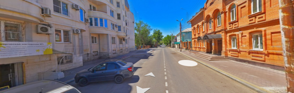 На одной улице в центре Астрахани ввели двустороннее движение