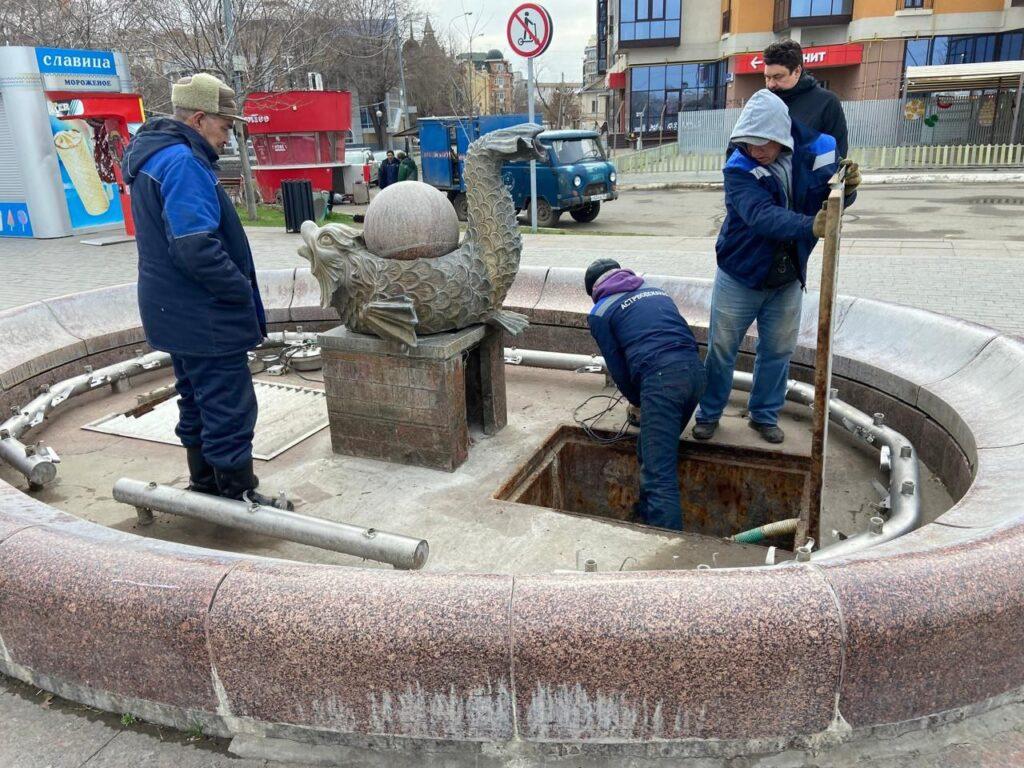Город продолжает подготовку к теплому сезону