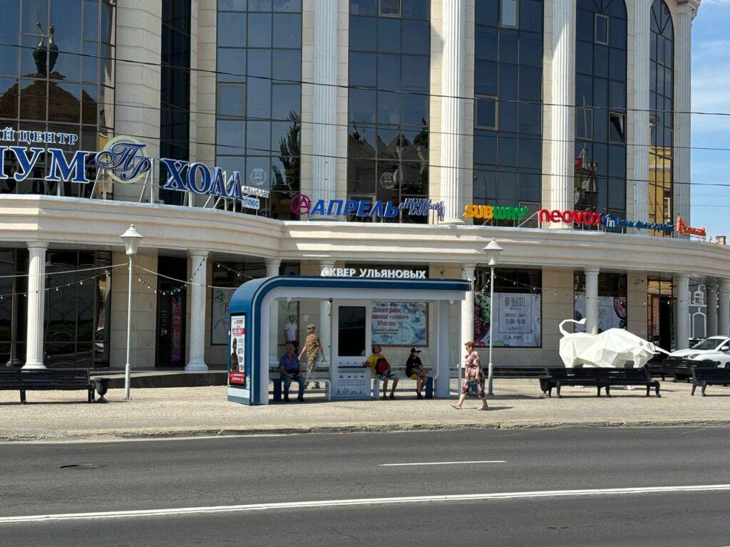 Астраханские остановки еще не заработали, но уже непригодны к использованию