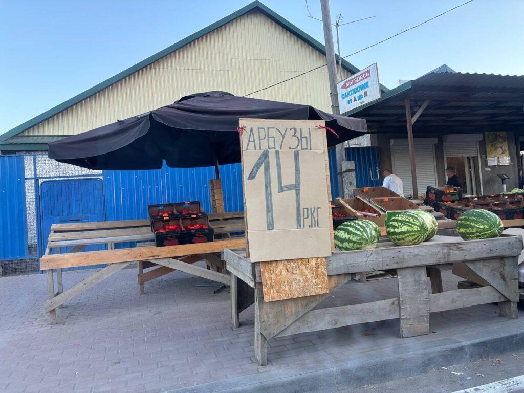 В Астрахани начали продавать арбузы — фото 1