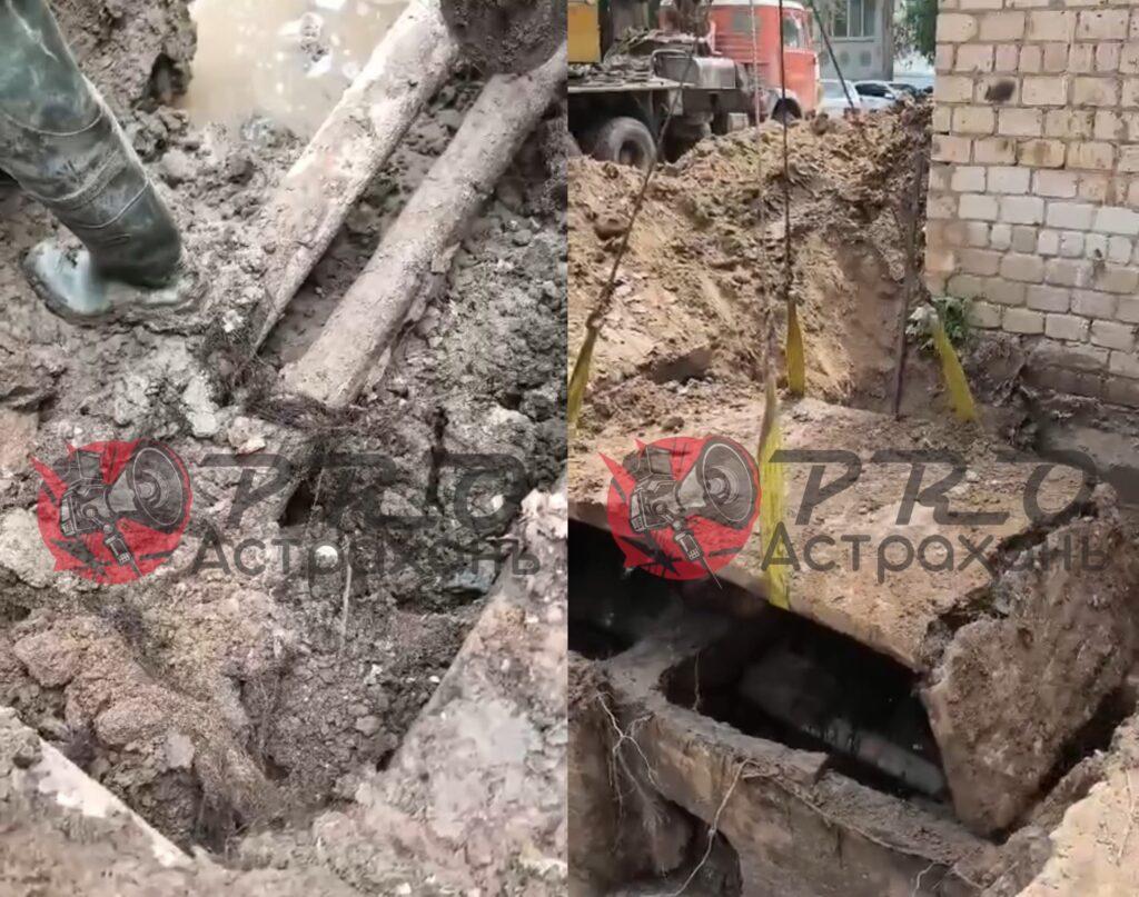 Астраханцы жалуются на долгое отсутствие холодной воды в своем микрорайоне