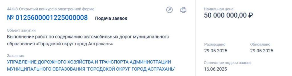 На содержание астраханских дорог готовы потратить 50 млн рублей — фото 1