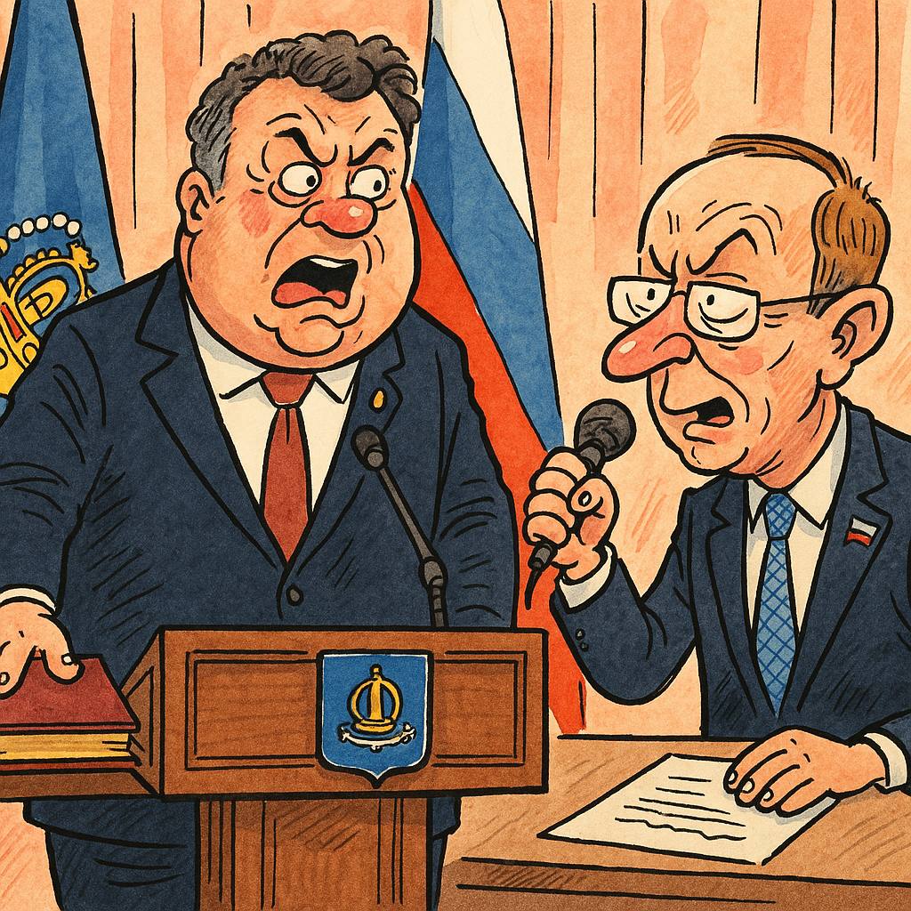 Нейросеть нарисовала астраханских чиновников в мультяшном стиле — фото 2