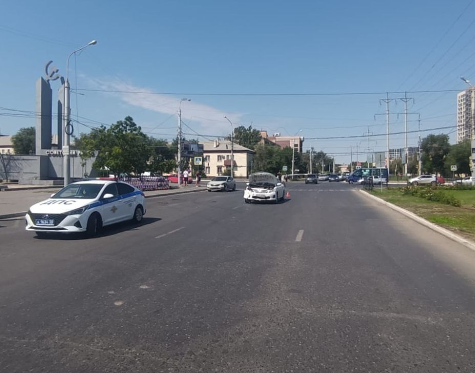 В Астрахани трёхлетняя девочка пострадала в ДТП
