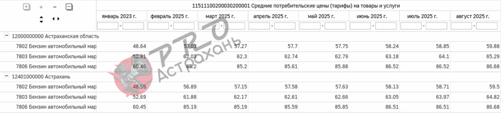 Астраханские автолюбители фиксируют резкий рост цен на бензин — фото 2