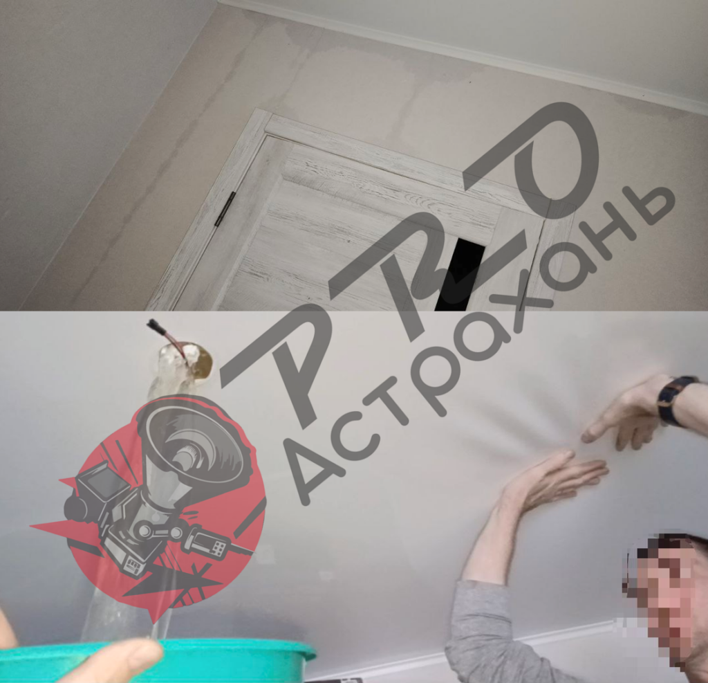 Крыша течет, чиновники рапортуют об успехах, а астраханцы мокнут