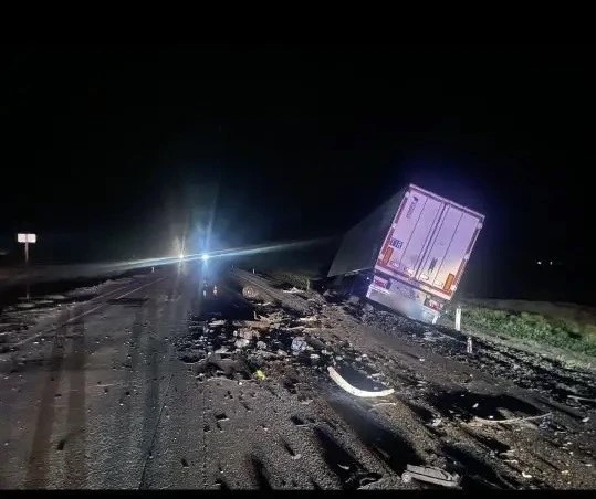 Ночная авария на трассе под Астраханью: выехал на встречку и погиб