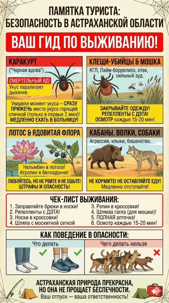 Шок-туризм: опасности Астраханской области, о которых молчат путеводители Шок-туризм: опасности Астраханской области, о которых молчат путеводители