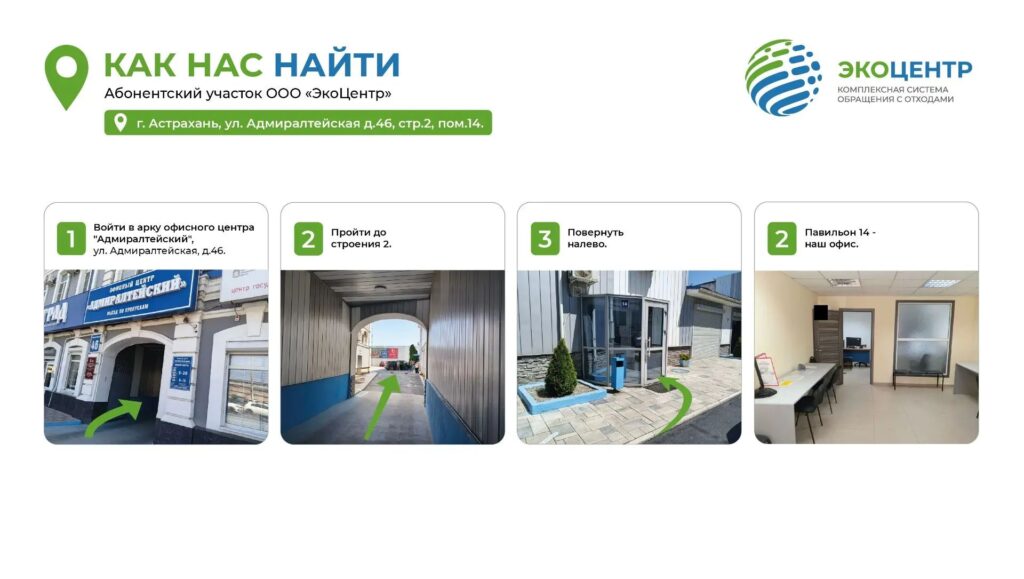 В Астрахани открылся новый абонентский пункт «ЭкоЦентра»