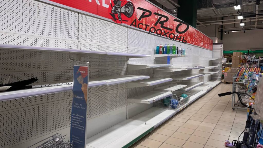 В астраханских «О'КЕЙ» исчезают продукты В астраханских «О'КЕЙ» исчезают продукты