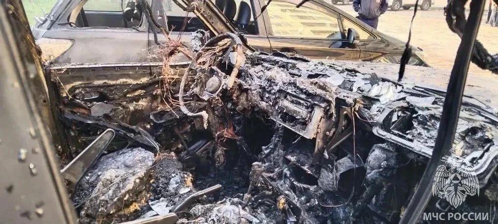 В Астраханской области 51 автомобиль сгорел из-за короткого замыкания
