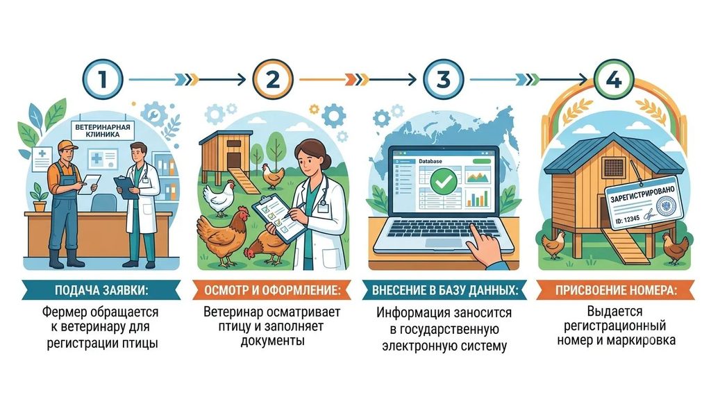 Регистрация кур и птицы с 1 сентября 2026 года в Астраханской области: кому и как нужно оформить поголовье — фото 2