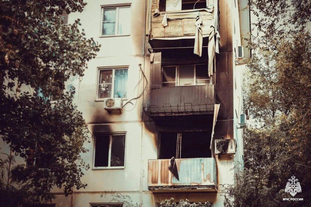 Трое детей оказались в огненном плену: что произошло при пожаре в жилой пятиэтажке в Астрахани