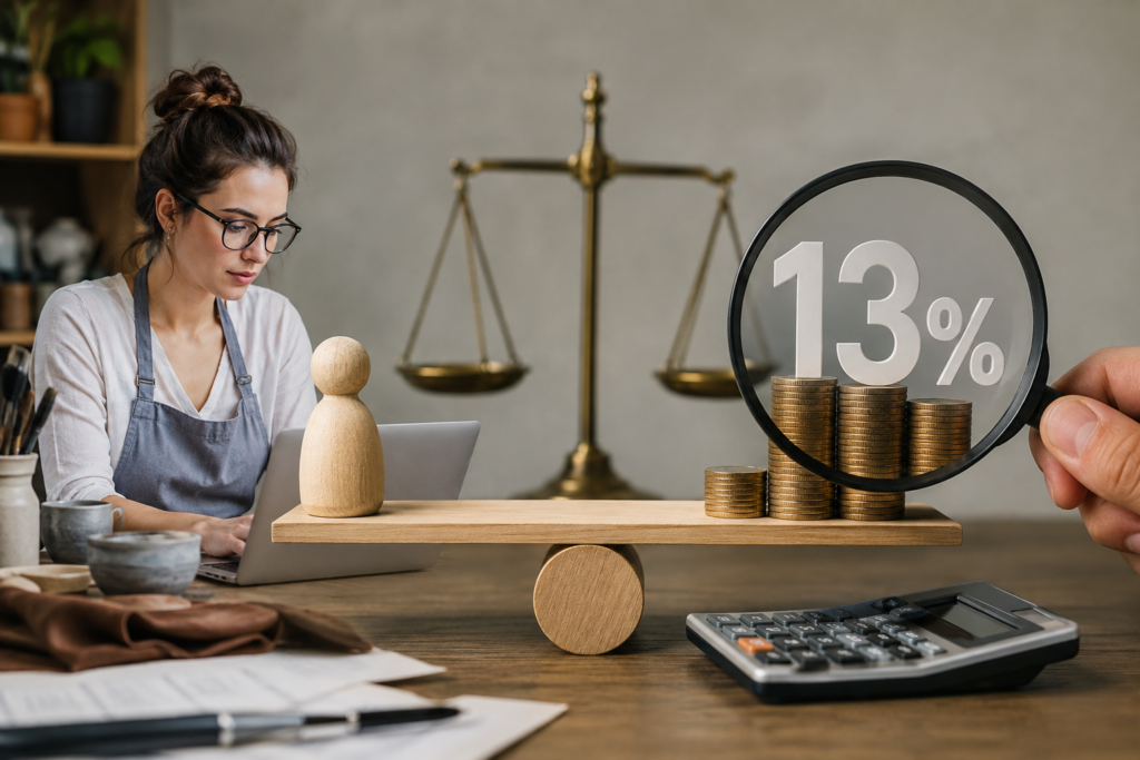 Самозанятых могут перевести на «общечеловеческий» налог в 13%