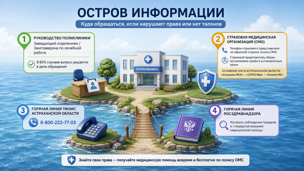 Как записаться к терапевту в Астрахани: разбор электронных сервисов, дежурных служб и сложной маршрутизации — фото 3