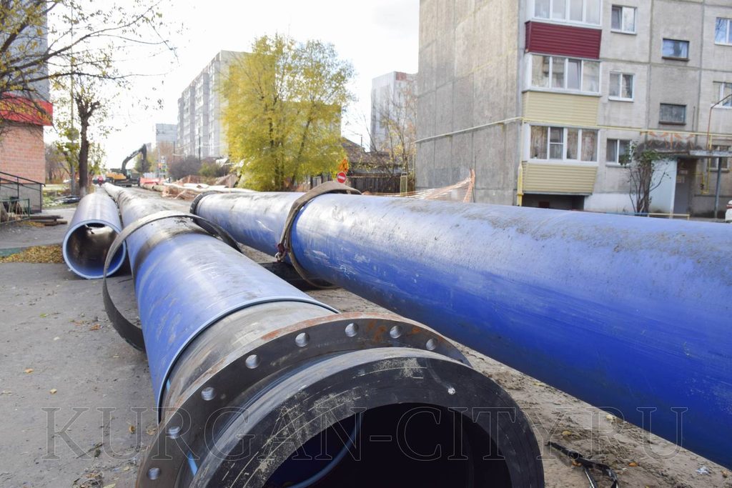 В Кургане меняют километры труб: какие улицы затронул ремонт сетей в 2026 году