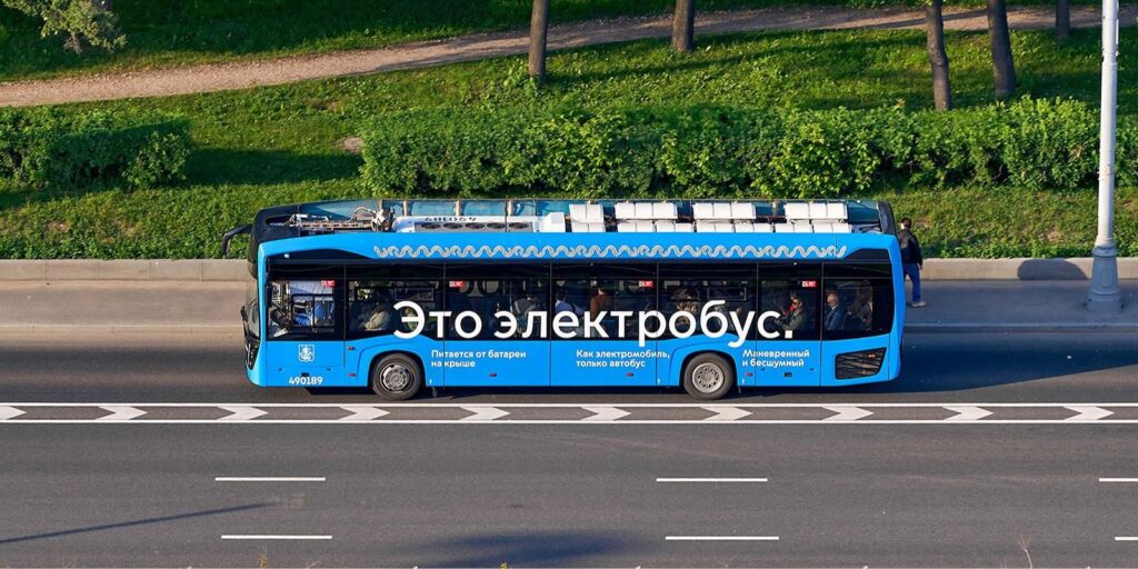 В трех округах Москвы изменят разметку ради быстрого проезда автобусов