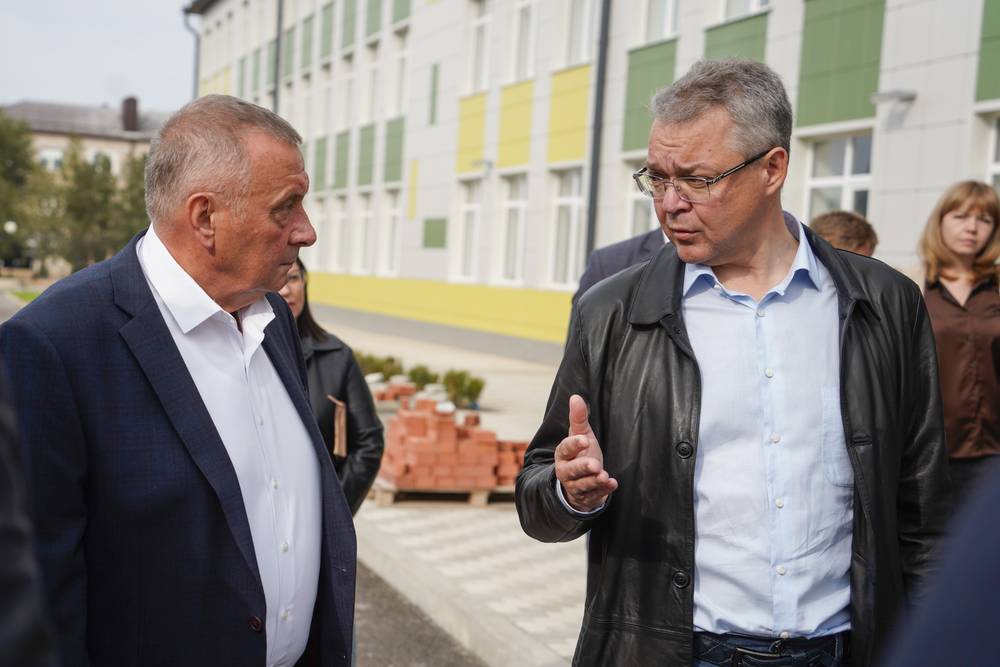 Губернатор Ставрополья поручил ускорить реконструкцию школы в Арзгирском округе